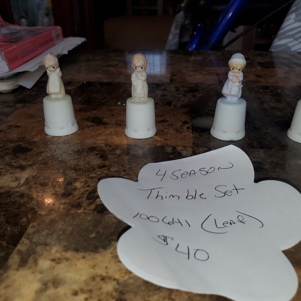 Precious moments thimbles